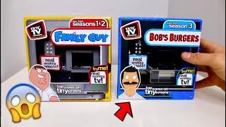 THESE ARE CRAZY FUN! Tiny TV Classics by Basic Fun Toys Unboxing