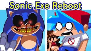 Friday Night Funkin' VS Sonic.EXE Reboot | Funk Hill Zone (FNF Mod) (BF/GF)