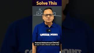 Find The Velocity (v) of the Block #Tricky_question #irodov #ieirodov_question #pramod_maheshwari