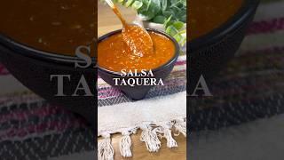 Como Preparar una Rica SALSA TAQUERA#comida #recetas #short