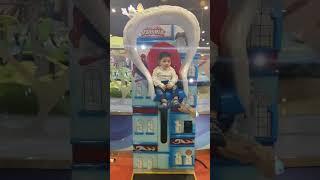 Azlan enjoy  both rides in  Othaim mall | azlan enjoying Riyadh Saffori land | #safejourney #cute