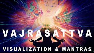 Vajrasattva Visualization and Practice for Buddhist Healing and Purification