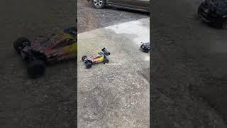 NITRO RC WARHEAD VS DRIFT CAR TUG OF WAR SAME VERTEX 18 MOTOR SAME TRANSMISSION FULL VIDEO