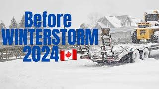 Pinoy OFW sa CANADA  "Chicken Catcher “ // Winterstorm 2024