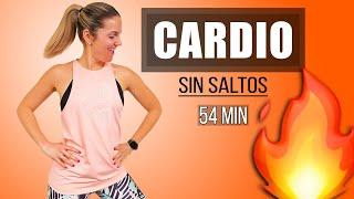 Cardio QUEMAGRASA sin saltos  - 54 minutos