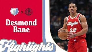 Desmond Bane Highlights vs Dallas Mavericks