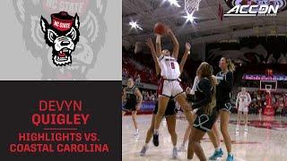 NC State's Devyn Quigley Has A Breakout Performance