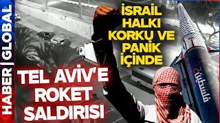 İsrail Halkı Korku ve Panik İçinde! Tel Aviv'e Günaşırı Füze Düşüyor!