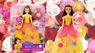 Belle Flower Fashions Doll  Unboxing / Review by Mattel 