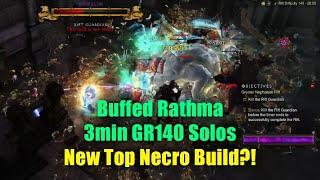 Rathma is DESTROYING High GRs - 3min GR140 Solo Farm - Season 25 PTR