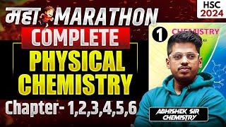 PHYSICAL CHEMISTRY MAHAMARATHON  1,2,3,4,5,6. MAHAREVISION Class 12 BOARD EXAM 2024 Abhishek Sir ASC