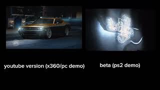 nfs carbon retail vs demo ps2 trailer