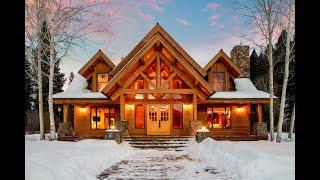 Luxury Montana Timber Frame Home Sold