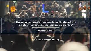 NATIONAL PET DAY l LEARN ASAP l APRIL-11 2022