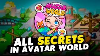 ALL SECRETS in AVATAR WORLD