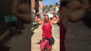 POV  checking whether the muscles are real or not
