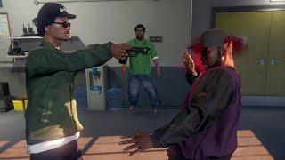 GROVE STREET VS BALLAS IN GTA 5