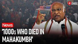 Congress President Mallikarjun Kharge's '1000s Who Died in Kumbh' Remarks Triggers Chaos In RS