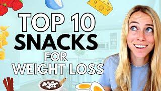 The *ONLY* Snacks I Will Ever Eat As A Nutritionist [healthy snacks for weight loss]