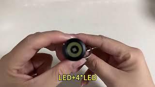 S2 mini keychain light type c charging