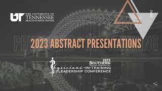 Brendan Lutz Southern Medical Association Physicians-In-Training Conference Abstract Presentation