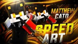 SPEED ART #115BANNER para⏬MatthewCato⏬desde PC y ANDROID|HAGO DISEÑOS de PAGA y GRATIS