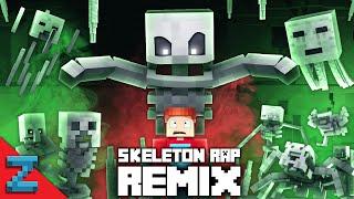 MINECRAFT SKELETON RAP REMIX | New Ending! (Animated Music Video) ZAMination Version