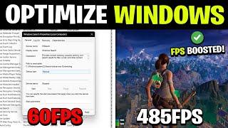 How To Optimize Windows 11 For GAMING - Best Settings for HIGH FPS & NO DELAY!