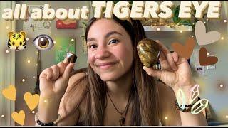 all about TIGERS EYE!!  * properties & benefits *