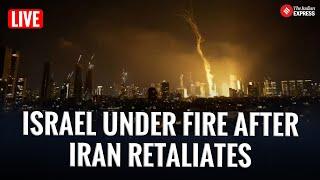 MOMENT: Explosions Rock Tel Aviv as Iran Fires Missiles in Retaliation