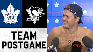 Maple Leafs Media Availability | Postgame vs. Pittsburgh Penguins | October 12, 2024