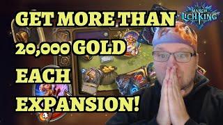Get More than 20,000 Gold with Rewards Track Level 400 - SUPER EASY - Hearthstone