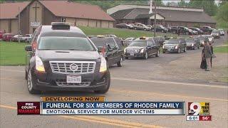 Pike County massacre: Rhoden family parents and their three children laid to rest