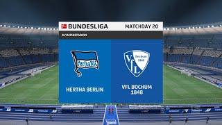  Hertha Berlin vs VfL Bochum  | Bundesliga (04/02/2022) | Fifa 22