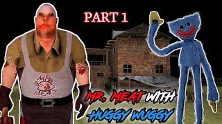 Mr. Meat With Huggy Wuggy Horror Story Part 1 | Scary Hindi Story | Guptaji Mishraji