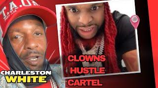 Charleston White HILARIOUSLY responds to HUSTLE CARTEL