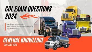 CDL General Knowledge: Practice Test/Questions & Answers