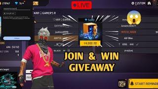 Free Fire Live Redeem Codes Giveaway For Subscribers  #adityalive