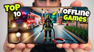 Top 10 OFFLINE GAMES for Android & IOS 2024 | NEW OFFLINE GAMES 4K