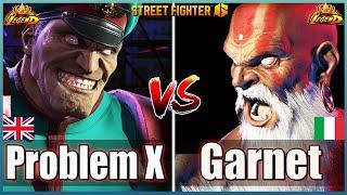 Street Fighter 6Problem X (M Bison #1)   Vs  SYG Garnet (Dhalsim)Best Room MatchFightingGameWorld