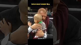Triple H Heart Win Moment ️#tripleh #wwe #romanreigns #johncena #wwesuperstar #wwe2k24 #edit