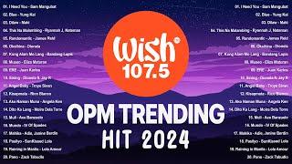 (Top 1 Viral) OPM Acoustic Love Songs 2024 Playlist  Best Of Wish 107.5 Song Playlist 2024 #v10