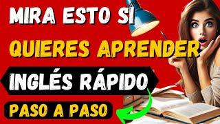  Con este método podrás aprender inglés . Escucha esto y hablarás inglés rápido sin olvidar.