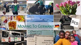 Moving To Germany|VLOG 2| #Militaryfamily| #PCS️