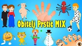 Obitelj Prstić - Kompilacija | Finger family MIX | Dječje pjesme