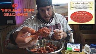 L.A. BEAST vs 40 "Nuclear" Wings Challenge | Jimmy Geez- Haledon, New Jersey