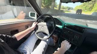 1991 BMW M3 Driving Video