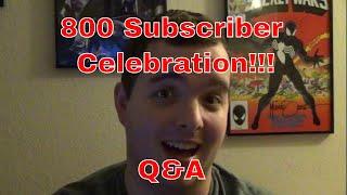 800 SUB CELEBRATION: Q&A W/ MICHAEL THE COMIC NERD!