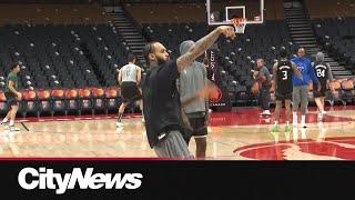 Former Raptor Trent Jr. discusses viral moment in Toronto