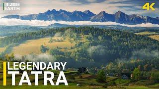 Tatra Mountains 4K | Hike Through Misty Peaks & Forest Silence!